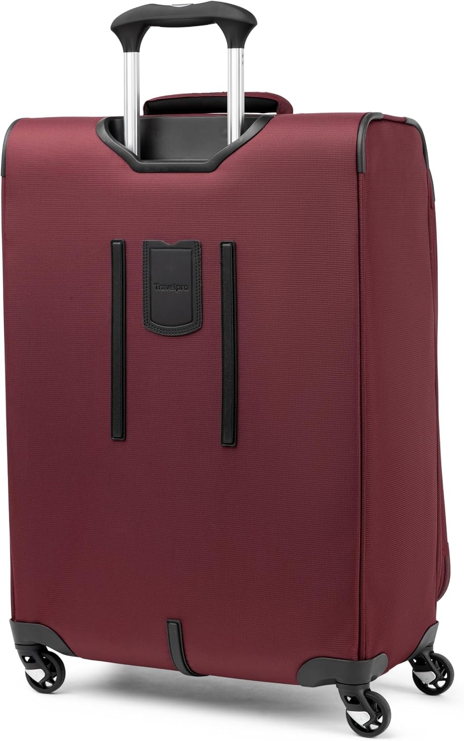image:imageTravelpro Maxlite 5 Softside Spinner Set Red 2Piece 2129 Carry on and Large Checked Expandable Luggage With 4 Wheels Lightweight amp Versatile Travel Design Men amp Women