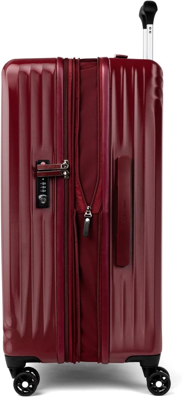 image:imageTravelpro Maxlite Air Cabernet Hardside Checked Luggage 28Inch Lightweight Polycarbonate Hard Shell With 8 Spinner Wheels Expandable Design amp AirlineFriendly SizingCabernet