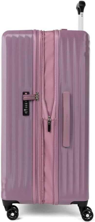 image:imageTravelpro Maxlite Air Cabernet Hardside Checked Luggage 28Inch Lightweight Polycarbonate Hard Shell With 8 Spinner Wheels Expandable Design amp AirlineFriendly SizingOrchid Pink Purple