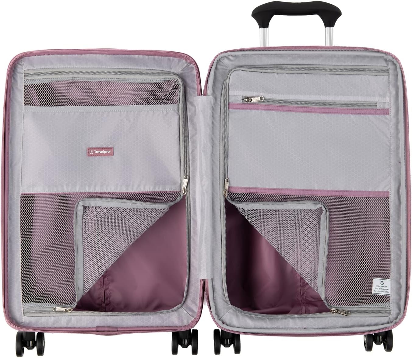 image:imageTravelpro Maxlite Air Cabernet Hardside Checked Luggage 28Inch Lightweight Polycarbonate Hard Shell With 8 Spinner Wheels Expandable Design amp AirlineFriendly SizingOrchid Pink Purple