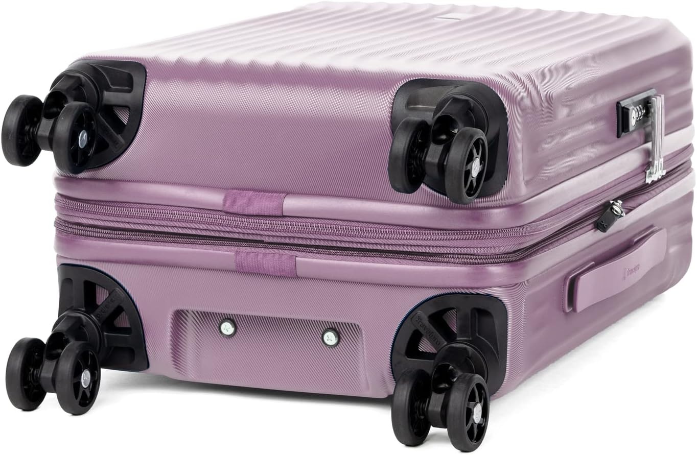 image:imageTravelpro Maxlite Air Cabernet Hardside Checked Luggage 28Inch Lightweight Polycarbonate Hard Shell With 8 Spinner Wheels Expandable Design amp AirlineFriendly SizingOrchid Pink Purple