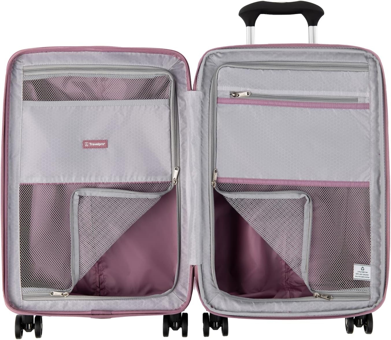 image:imageTravelpro Maxlite Air Cabernet Hardside Checked Luggage 28Inch Lightweight Polycarbonate Hard Shell With 8 Spinner Wheels Expandable Design amp AirlineFriendly SizingOrchid Pink Purple
