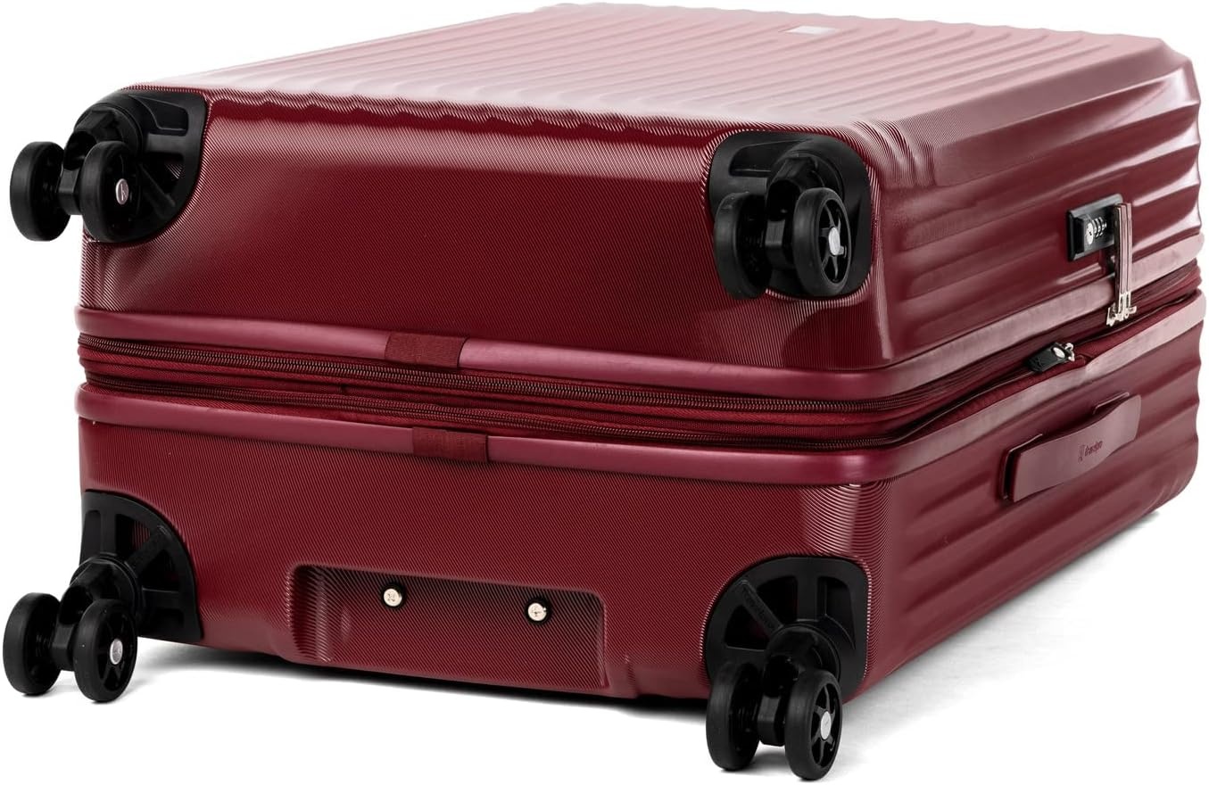image:imageTravelpro Maxlite Air Cabernet Hardside Checked Luggage 28Inch Lightweight Polycarbonate Hard Shell With 8 Spinner Wheels Expandable Design amp AirlineFriendly SizingCabernet