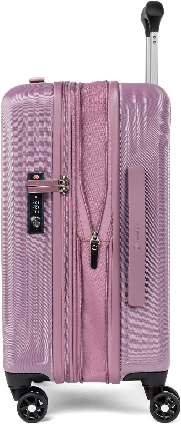 image:imageTravelpro Maxlite Air Cabernet Hardside Checked Luggage 28Inch Lightweight Polycarbonate Hard Shell With 8 Spinner Wheels Expandable Design amp AirlineFriendly SizingOrchid Pink Purple