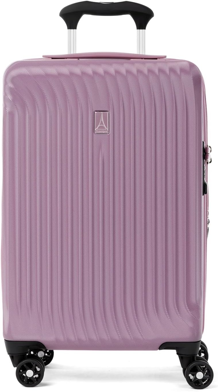 image:imageTravelpro Maxlite Air Cabernet Hardside Checked Luggage 28Inch Lightweight Polycarbonate Hard Shell With 8 Spinner Wheels Expandable Design amp AirlineFriendly SizingOrchid Pink Purple