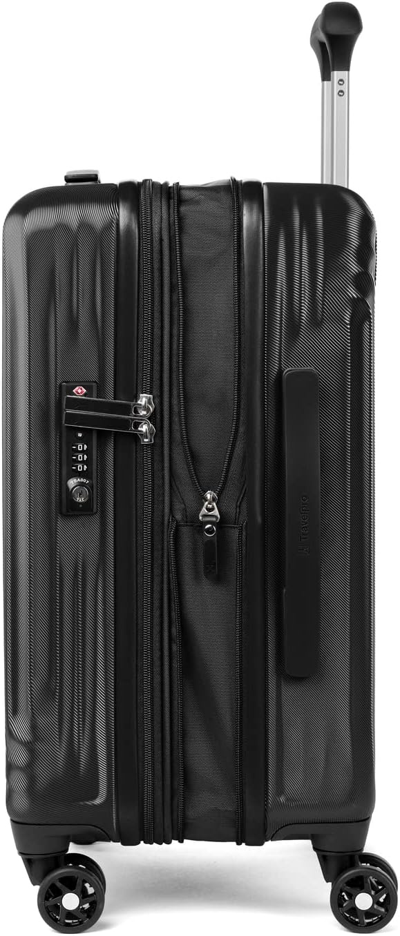 image:imageTravelpro Maxlite Air Cabernet Hardside Checked Luggage 28Inch Lightweight Polycarbonate Hard Shell With 8 Spinner Wheels Expandable Design amp AirlineFriendly SizingBlack