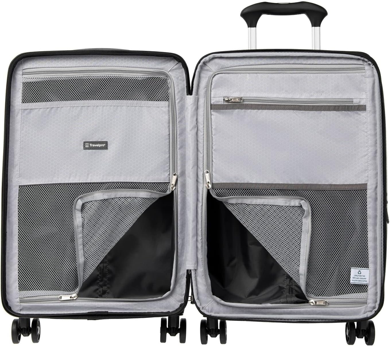 image:imageTravelpro Maxlite Air Cabernet Hardside Checked Luggage 28Inch Lightweight Polycarbonate Hard Shell With 8 Spinner Wheels Expandable Design amp AirlineFriendly SizingBlack