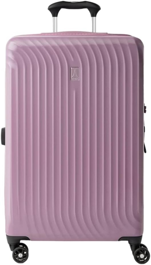 image:imageTravelpro Maxlite Air Cabernet Hardside Checked Luggage 28Inch Lightweight Polycarbonate Hard Shell With 8 Spinner Wheels Expandable Design amp AirlineFriendly SizingOrchid Pink Purple