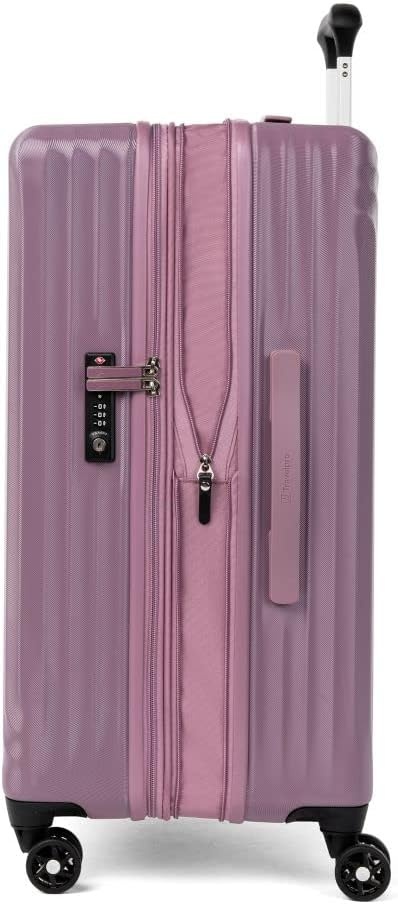image:imageTravelpro Maxlite Air Cabernet Hardside Checked Luggage 28Inch Lightweight Polycarbonate Hard Shell With 8 Spinner Wheels Expandable Design amp AirlineFriendly SizingOrchid Pink Purple