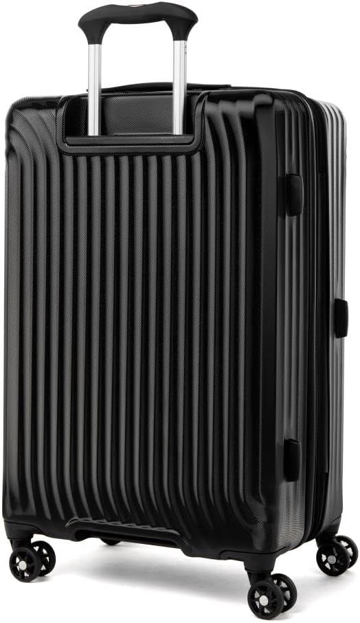 image:imageTravelpro Maxlite Air Cabernet Hardside Checked Luggage 28Inch Lightweight Polycarbonate Hard Shell With 8 Spinner Wheels Expandable Design amp AirlineFriendly SizingBlack