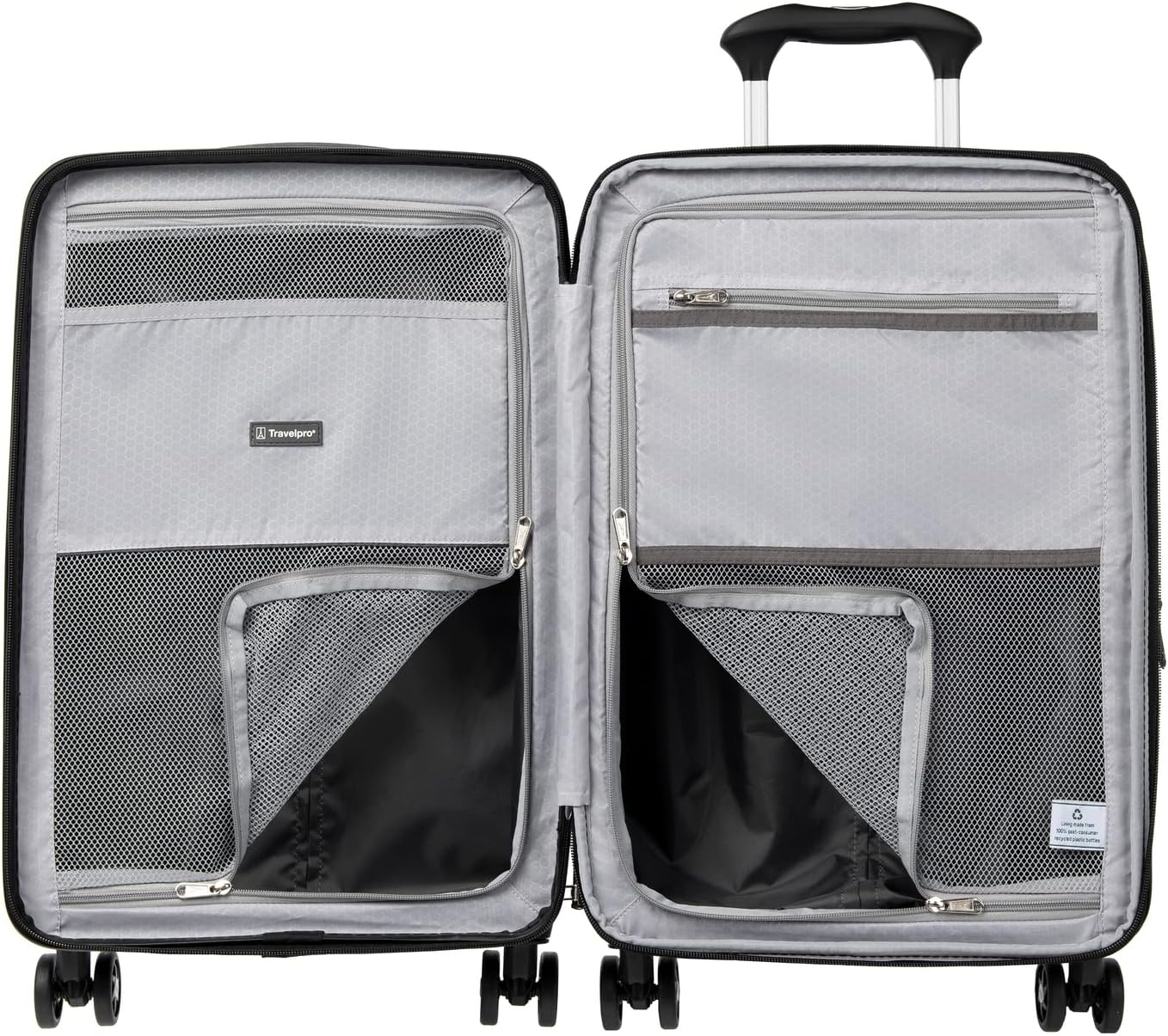 image:imageTravelpro Maxlite Air Cabernet Hardside Checked Luggage 28Inch Lightweight Polycarbonate Hard Shell With 8 Spinner Wheels Expandable Design amp AirlineFriendly SizingBlack