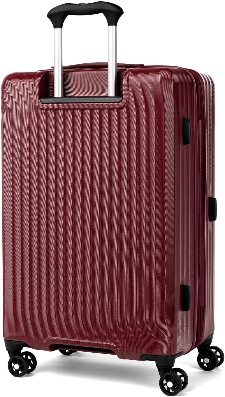 image:imageTravelpro Maxlite Air Cabernet Hardside Checked Luggage 28Inch Lightweight Polycarbonate Hard Shell With 8 Spinner Wheels Expandable Design amp AirlineFriendly SizingCabernet