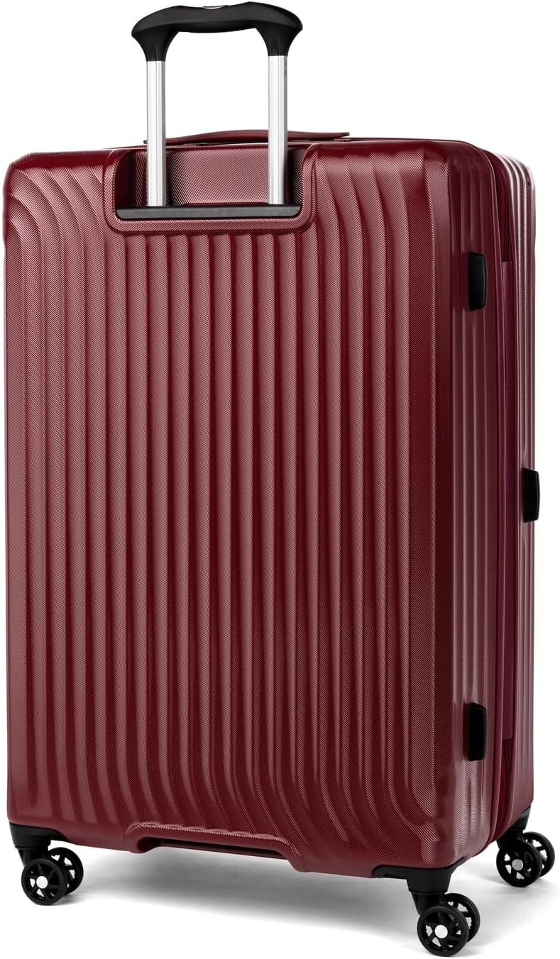 image:imageTravelpro Maxlite Air Cabernet Hardside Checked Luggage 28Inch Lightweight Polycarbonate Hard Shell With 8 Spinner Wheels Expandable Design amp AirlineFriendly SizingCabernet
