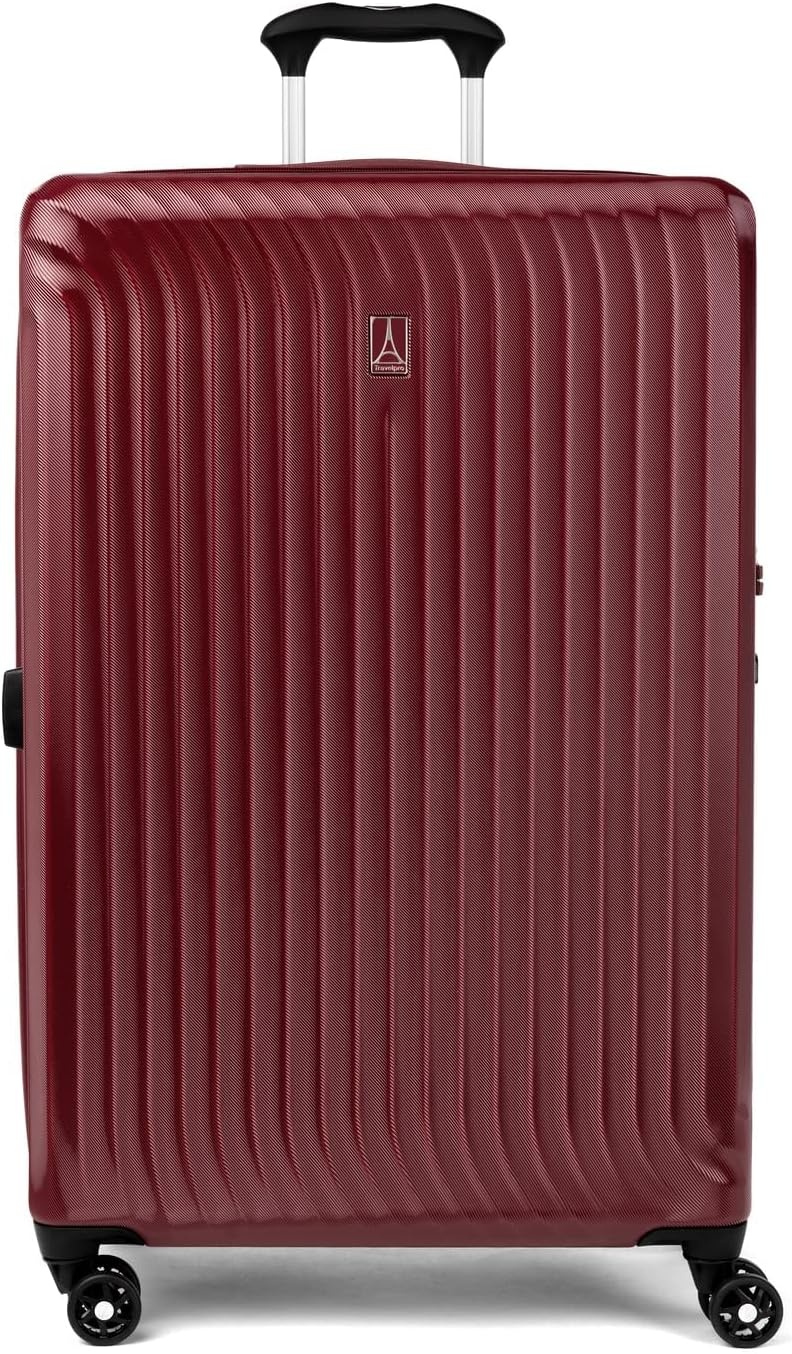 image:imageTravelpro Maxlite Air Cabernet Hardside Checked Luggage 28Inch Lightweight Polycarbonate Hard Shell With 8 Spinner Wheels Expandable Design amp AirlineFriendly SizingCabernet