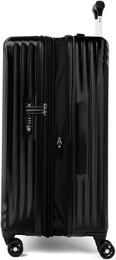 image:imageTravelpro Maxlite Air Cabernet Hardside Checked Luggage 28Inch Lightweight Polycarbonate Hard Shell With 8 Spinner Wheels Expandable Design amp AirlineFriendly SizingBlack