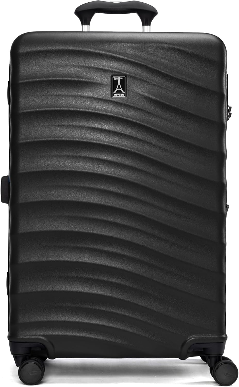 image:imageTravelpro Maxlite Air V2 Hardside Expandable Checked Black 28Inch Lightweight Polycarbonate Hard Shell Luggage 8 Spinner Wheels TSA Lock amp Durable Construction Men amp WomenBlack