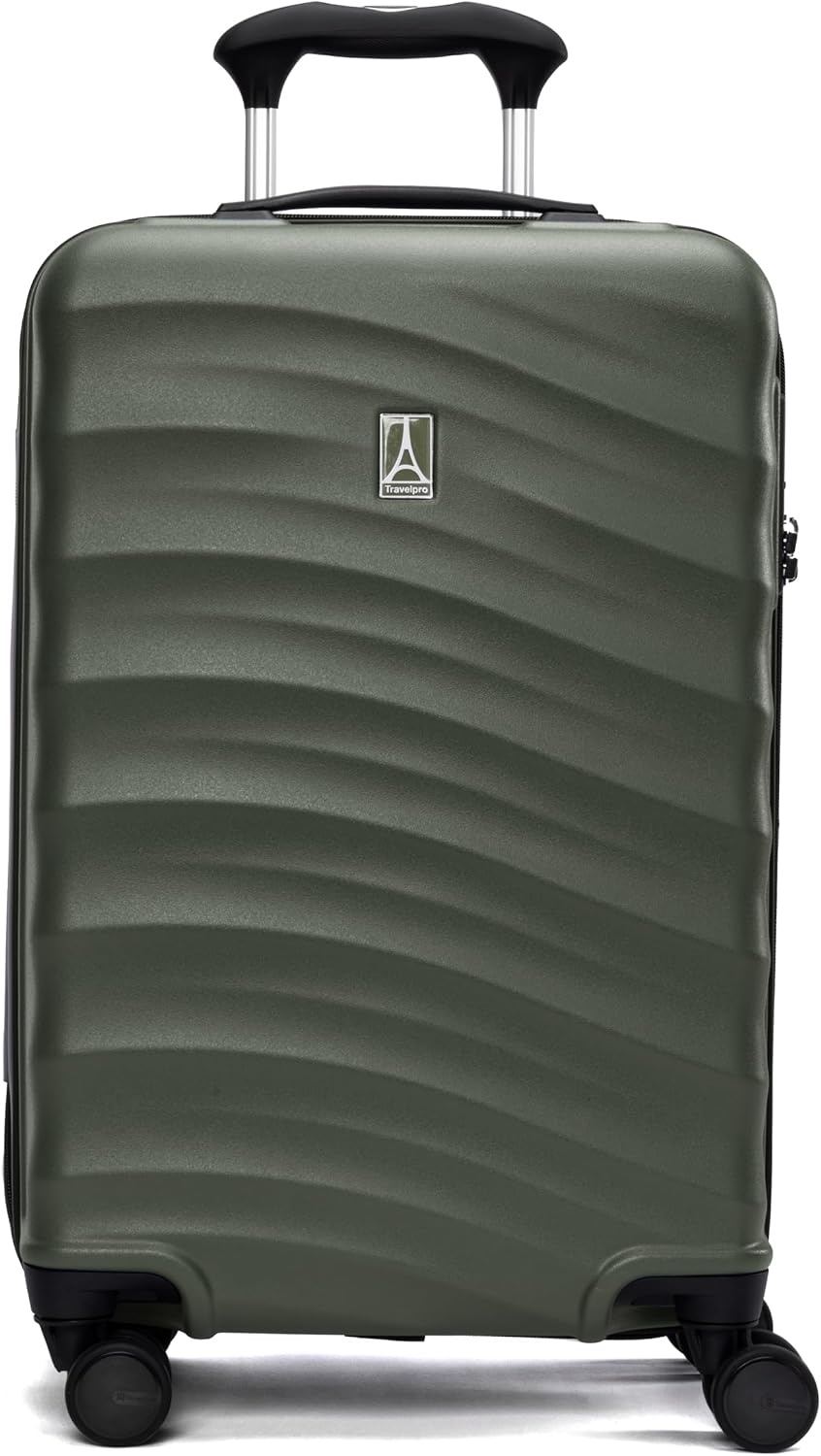 image:imageTravelpro Maxlite Air V2 Hardside Expandable Checked Black 28Inch Lightweight Polycarbonate Hard Shell Luggage 8 Spinner Wheels TSA Lock amp Durable Construction Men amp WomenSlate Green