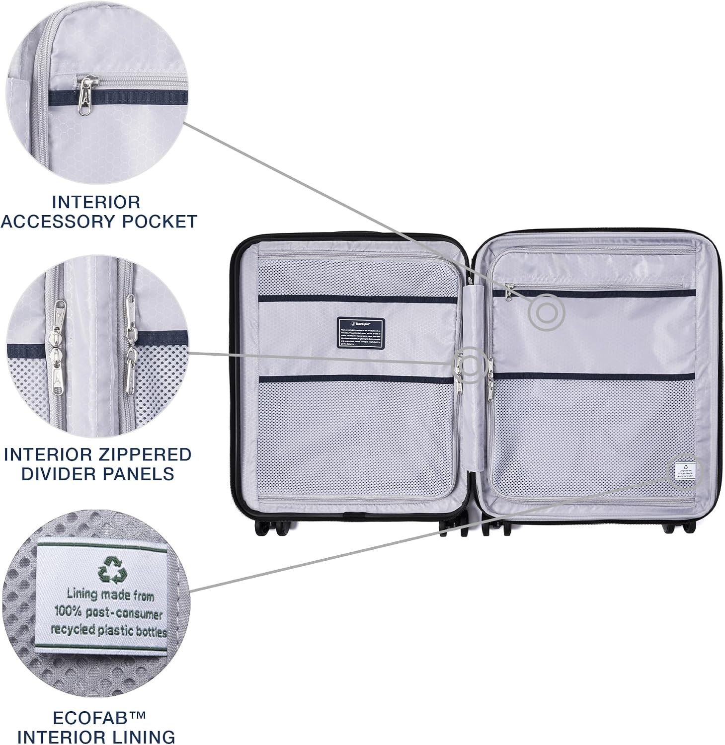 image:imageTravelpro Maxlite Air V2 Hardside Expandable Checked Black 28Inch Lightweight Polycarbonate Hard Shell Luggage 8 Spinner Wheels TSA Lock amp Durable Construction Men amp WomenSlate Green