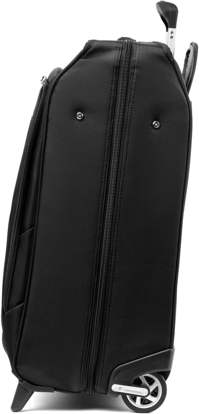 image:imageTravelpro Maxlite Lightweight Rolling Garment Bag Black 24Inch 2Wheel Softside amp Foldable CarryOn Upright Unisex Travel DesignBlack