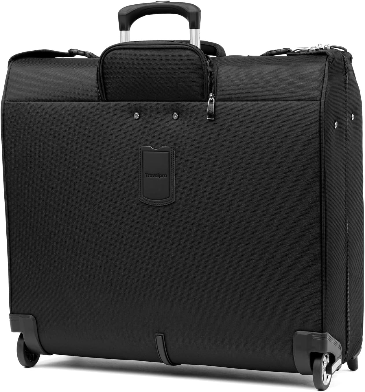 image:imageTravelpro Maxlite Lightweight Rolling Garment Bag Black 24Inch 2Wheel Softside amp Foldable CarryOn Upright Unisex Travel DesignBlack