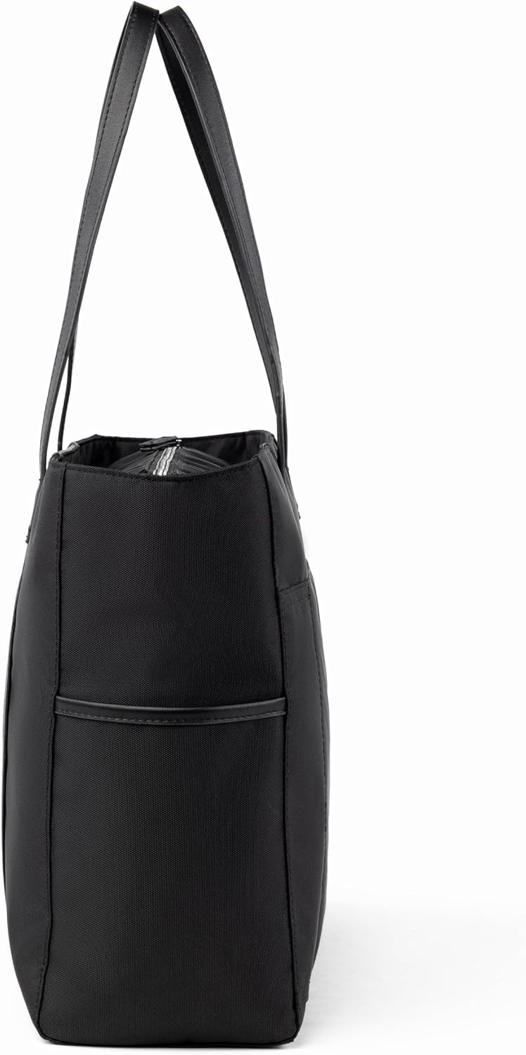 image:imageTravelpro Maxlite Softside Womens CarryOn Luggage Tote Bag Black Lightweight Womens Tote Fits Up to 16Inch Laptop Designed for Work School Travel Tote amp More