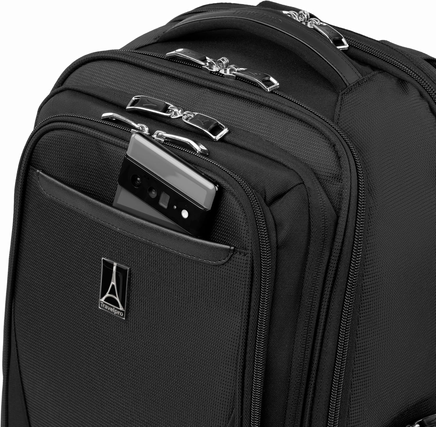 image:imageTravelpro Maxlite Travel Laptop Backpack Black 18Inch Fits Up to 16Inch Laptop amp 11Inch Tablet WaterResistant amp Lightweight for Work Everyday Carry for Men amp Women