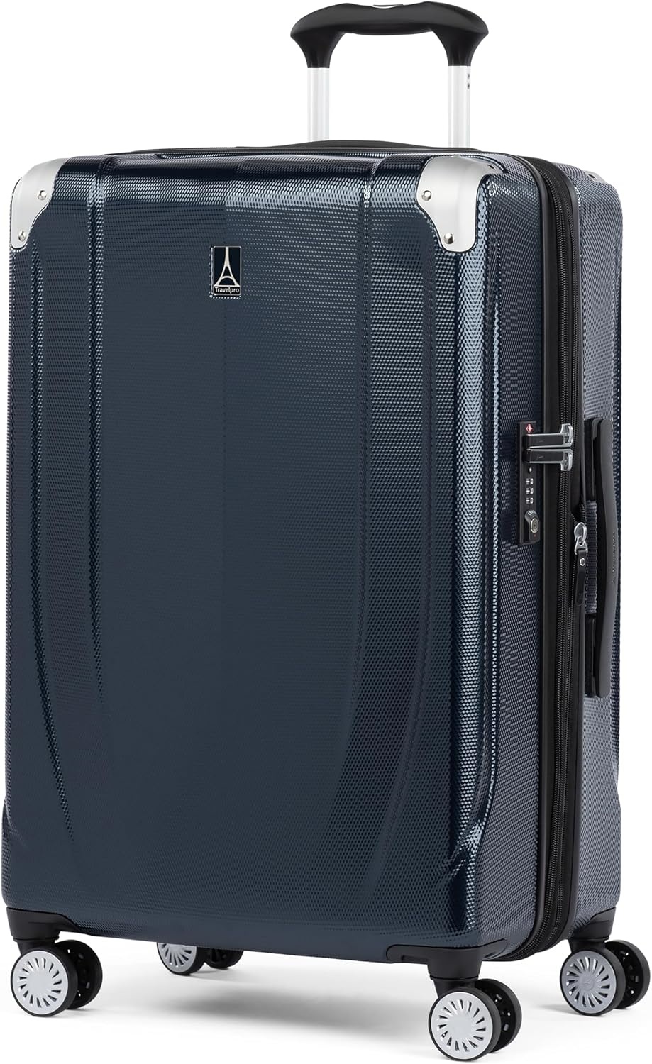image:imageTravelpro Pathways 3 Hardside Luggage Set Teal 3Piece 212529 Carry on Medium Large Checked Expandable Hard Shell 8 Spinner Wheels amp TSAApproved Lock Lightweight for Men amp WomenRoyal Blue