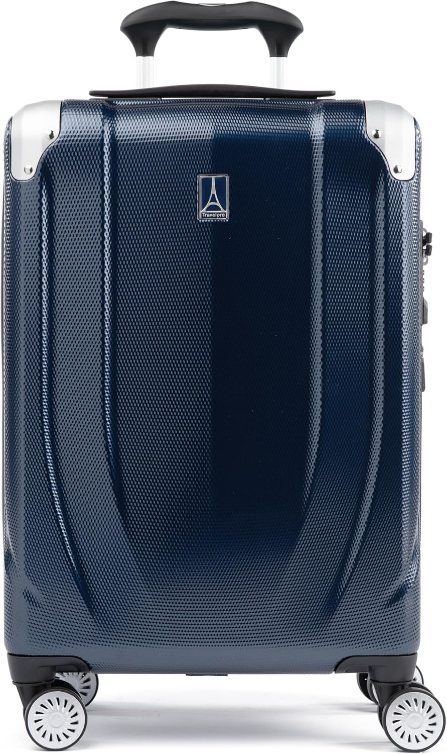image:imageTravelpro Pathways 3 Hardside Luggage Set Teal 3Piece 212529 Carry on Medium Large Checked Expandable Hard Shell 8 Spinner Wheels amp TSAApproved Lock Lightweight for Men amp WomenRoyal Blue
