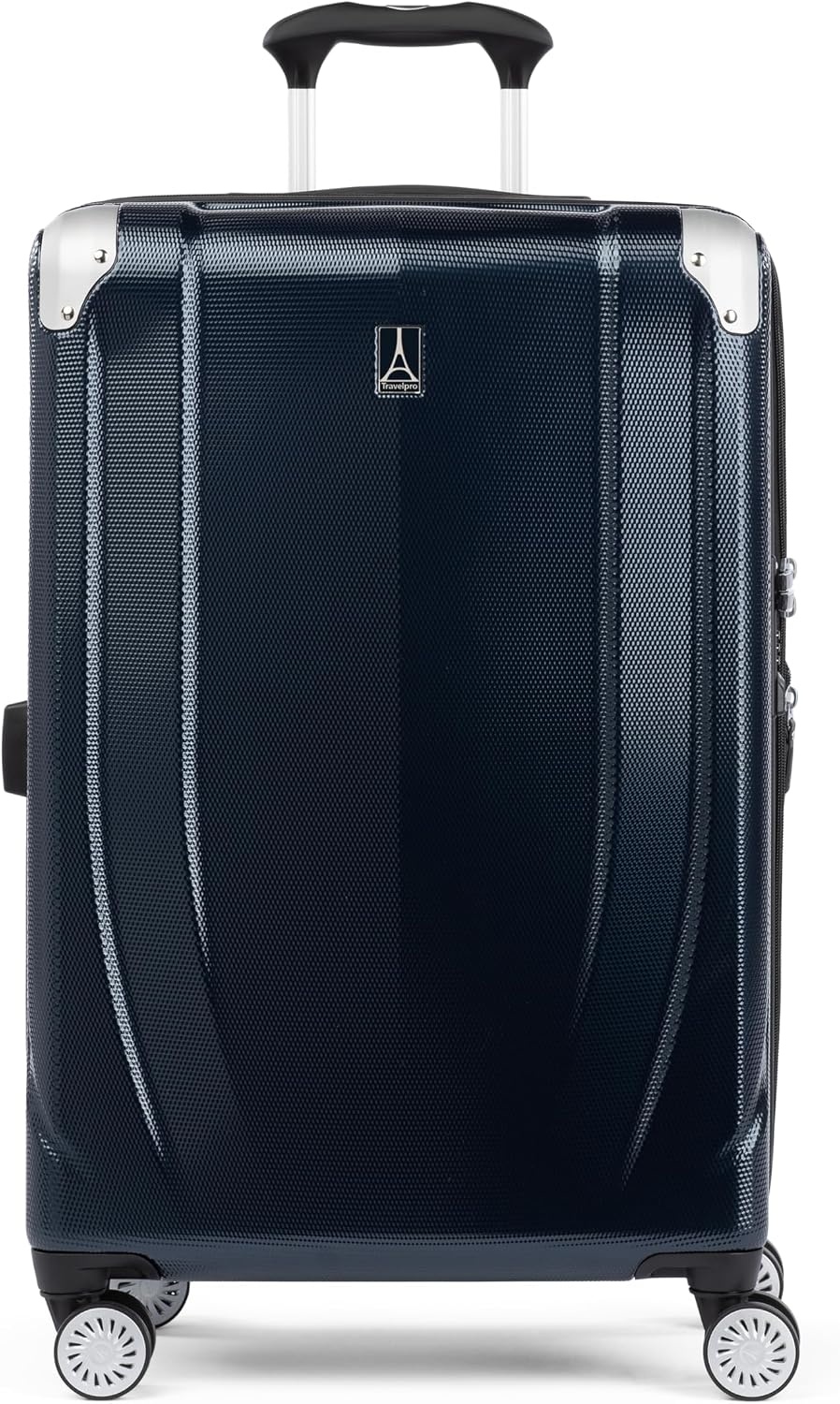 image:imageTravelpro Pathways 3 Hardside Luggage Set Teal 3Piece 212529 Carry on Medium Large Checked Expandable Hard Shell 8 Spinner Wheels amp TSAApproved Lock Lightweight for Men amp WomenRoyal Blue