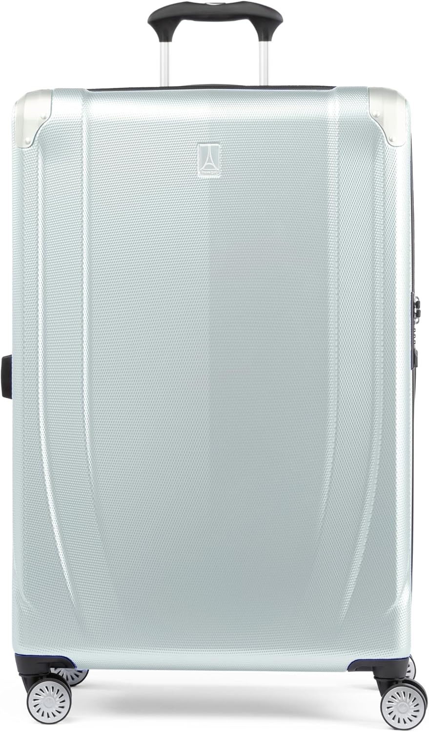 image:imageTravelpro Pathways 3 Hardside Luggage Set Teal 3Piece 212529 Carry on Medium Large Checked Expandable Hard Shell 8 Spinner Wheels amp TSAApproved Lock Lightweight for Men amp WomenCloud Grey