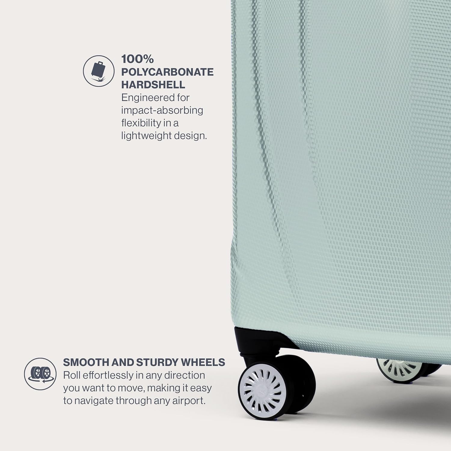 image:imageTravelpro Pathways 3 Hardside Luggage Set Teal 3Piece 212529 Carry on Medium Large Checked Expandable Hard Shell 8 Spinner Wheels amp TSAApproved Lock Lightweight for Men amp WomenCloud Grey