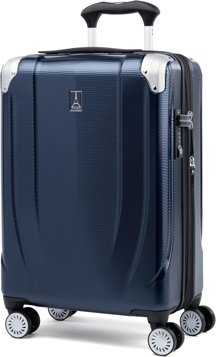 image:imageTravelpro Pathways 3 Hardside Luggage Set Teal 3Piece 212529 Carry on Medium Large Checked Expandable Hard Shell 8 Spinner Wheels amp TSAApproved Lock Lightweight for Men amp WomenRoyal Blue
