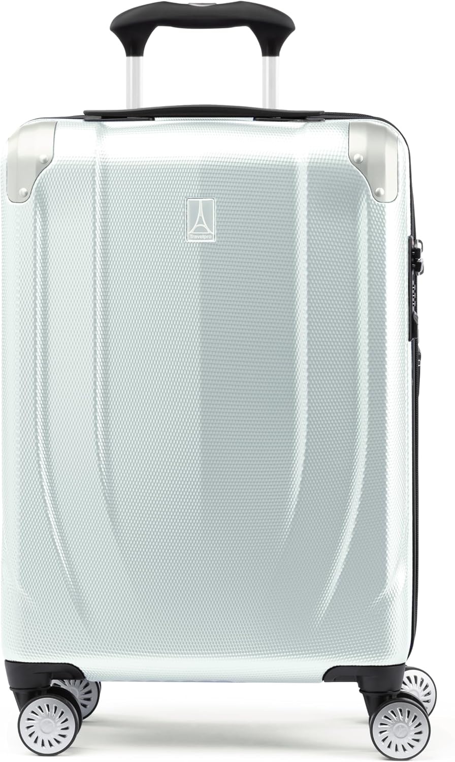 image:imageTravelpro Pathways 3 Hardside Luggage Set Teal 3Piece 212529 Carry on Medium Large Checked Expandable Hard Shell 8 Spinner Wheels amp TSAApproved Lock Lightweight for Men amp WomenCloud Grey