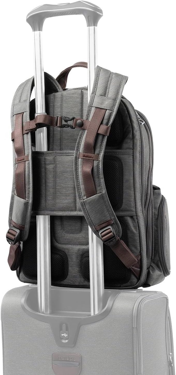 image:imageTravelpro Platinum Elite Business Laptop Backpack Fits up to 175 Inch Laptop Work School Travel Men and Women