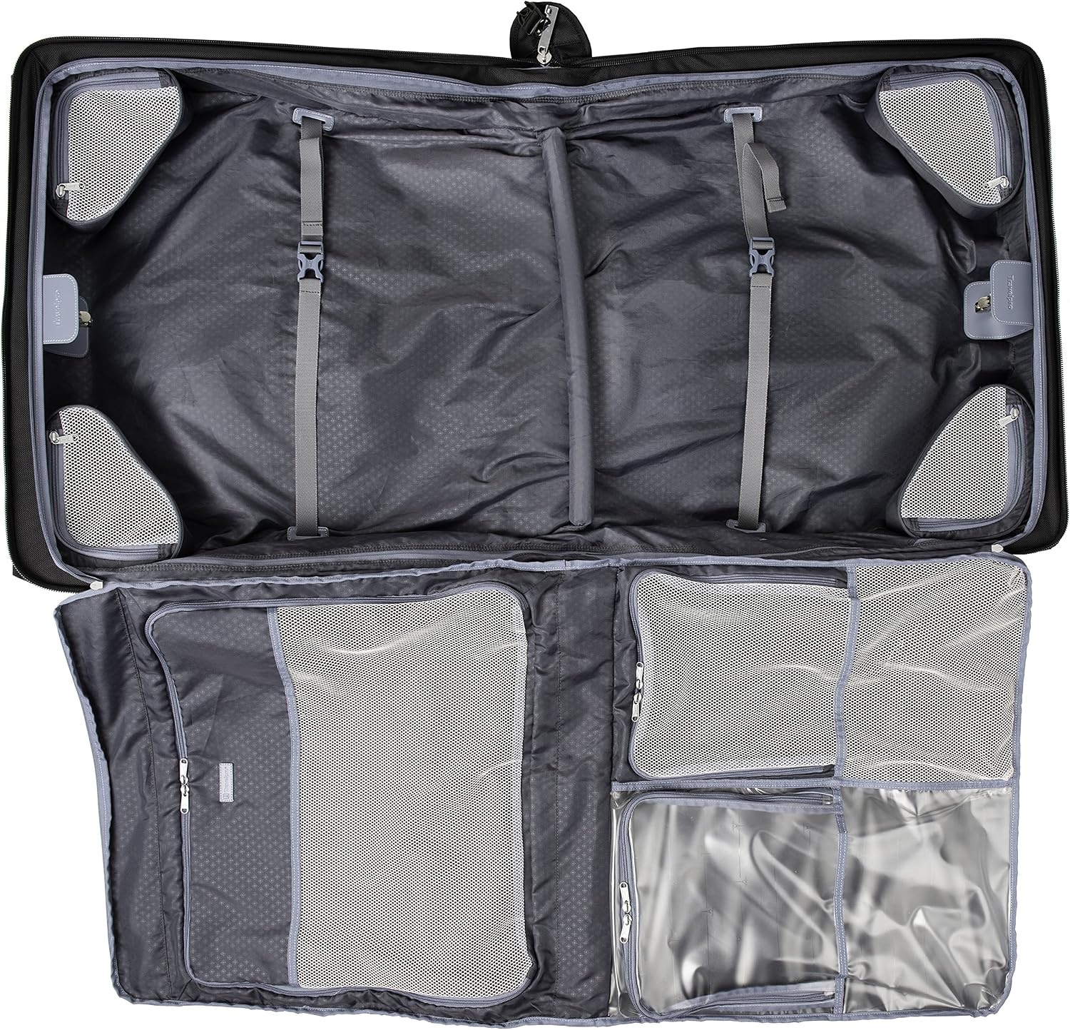 image:imageTravelpro Platinum Elite CarryOn Luggage Garment Bag Black 50Inch FullLength Softside Rolling Designed to Keep Suits amp Dresses WrinkleFree Throughout TransitShadow Black