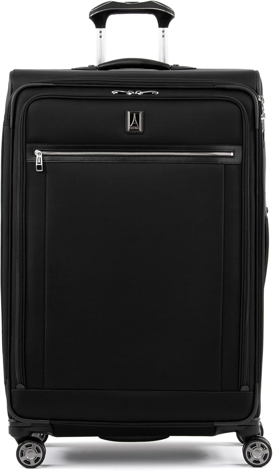 image:imageTravelpro Platinum Elite CarryOn Luggage Spinner Grey 21InchShadow Black