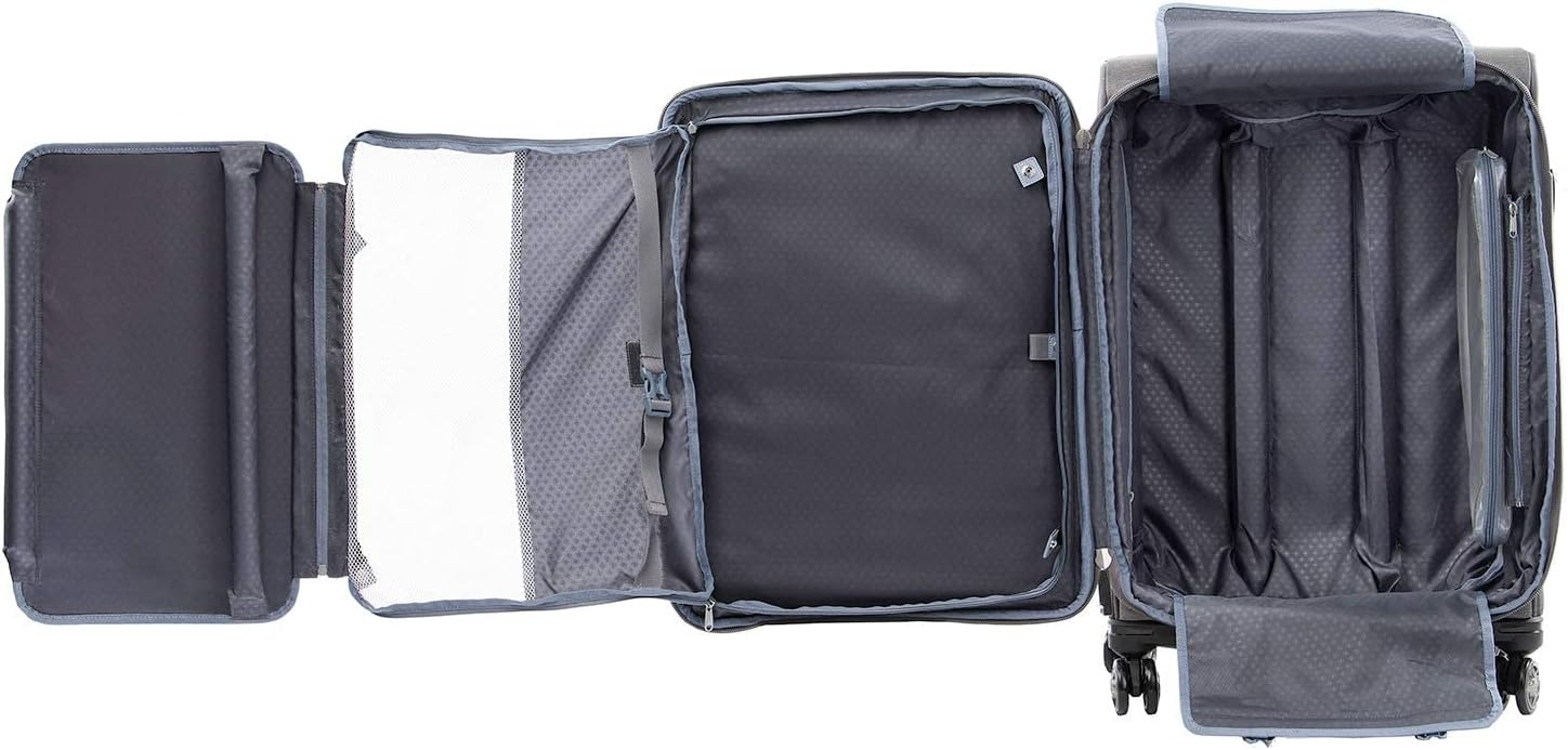 image:imageTravelpro Platinum Elite CarryOn Luggage Spinner Grey 21InchVintage Grey
