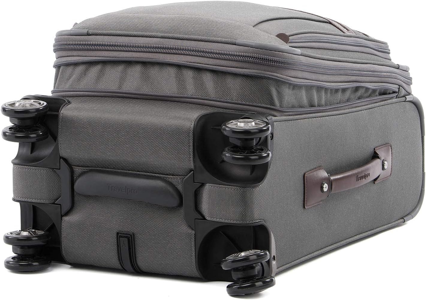 image:imageTravelpro Platinum Elite CarryOn Luggage Spinner Grey 21InchVintage Grey