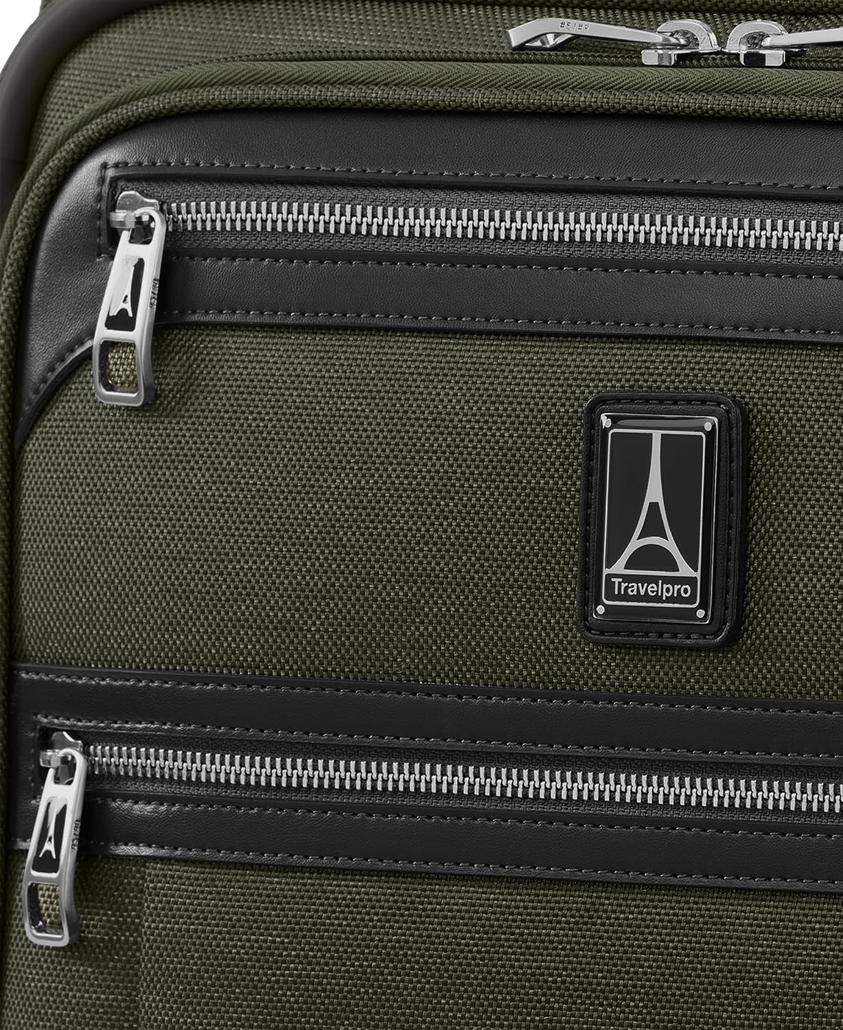 image:imageTravelpro Platinum Elite CarryOn Luggage Upright Grey 22Inch Expandable Softside With USB Port amp Multiple Organized Compartments for Men amp Women TravelersPilot Green