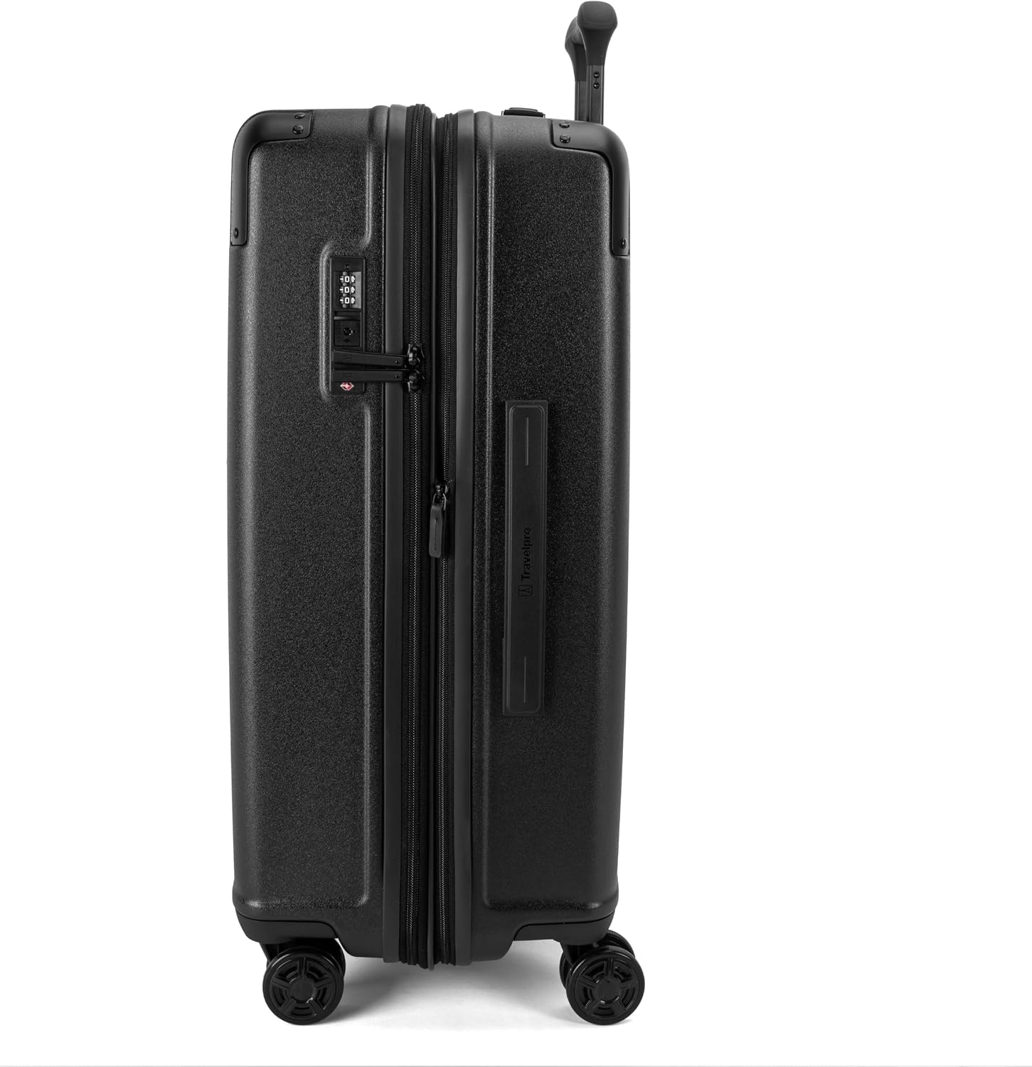 image:imageTravelpro Platinum Elite Hardside CarryOn Luggage Spinner Black 21Inch TSA Lock amp Hard Shell Polycarbonate With 8 Spinner Wheels amp Expandable Design for Business amp Leisure TravelJet Black