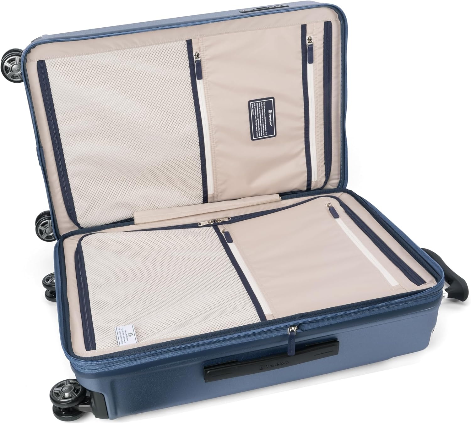 image:imageTravelpro Platinum Elite Hardside CarryOn Luggage Spinner Black 21Inch TSA Lock amp Hard Shell Polycarbonate With 8 Spinner Wheels amp Expandable Design for Business amp Leisure TravelDark Sky Blue