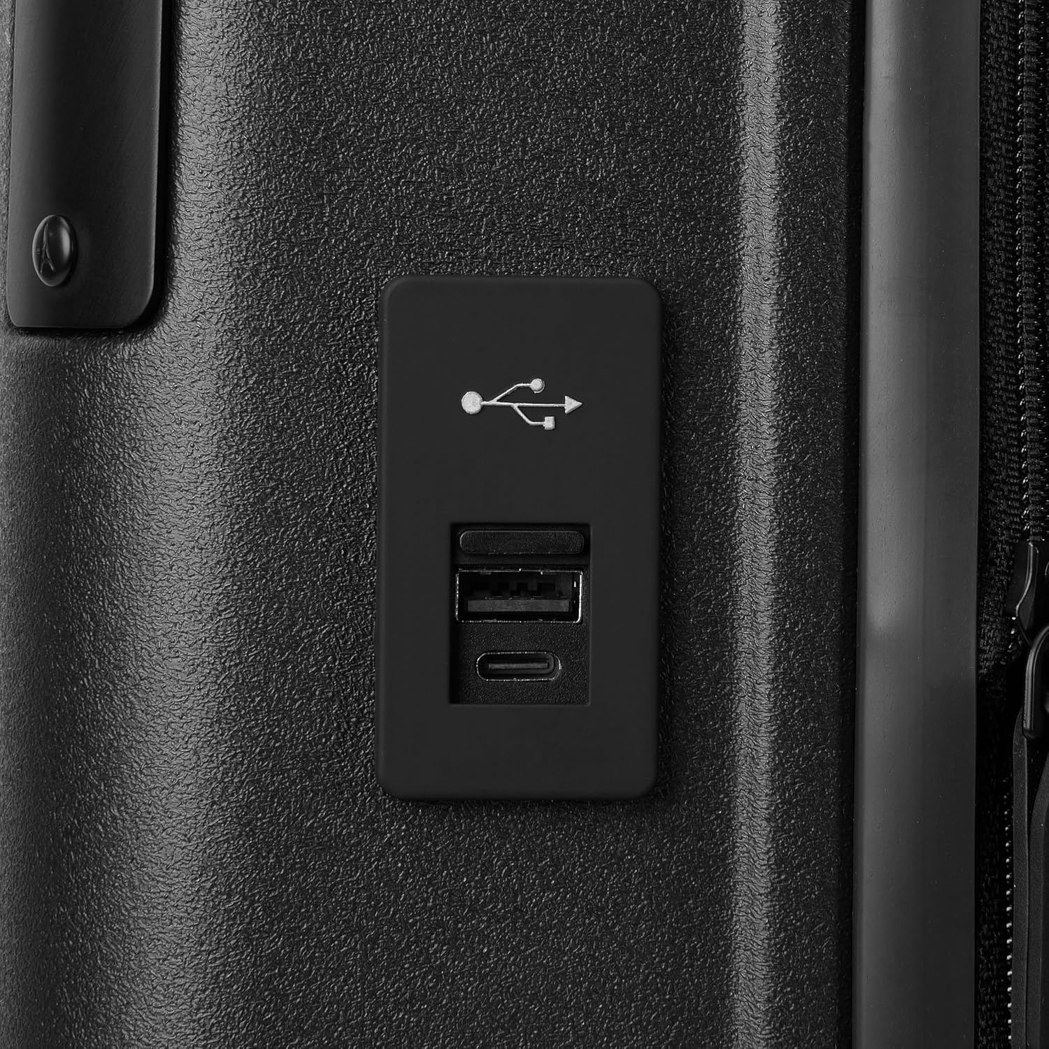 image:imageTravelpro Platinum Elite Hardside CarryOn Luggage Spinner Black 21Inch TSA Lock amp Hard Shell Polycarbonate With 8 Spinner Wheels amp Expandable Design for Business amp Leisure TravelJet Black
