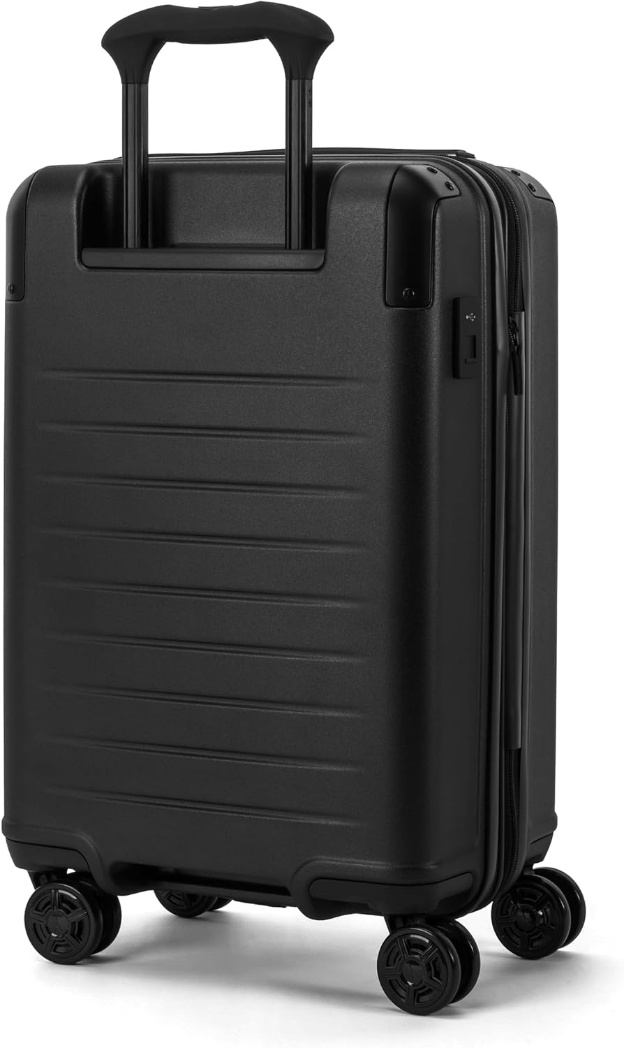 image:imageTravelpro Platinum Elite Hardside CarryOn Luggage Spinner Black 21Inch TSA Lock amp Hard Shell Polycarbonate With 8 Spinner Wheels amp Expandable Design for Business amp Leisure TravelJet Black