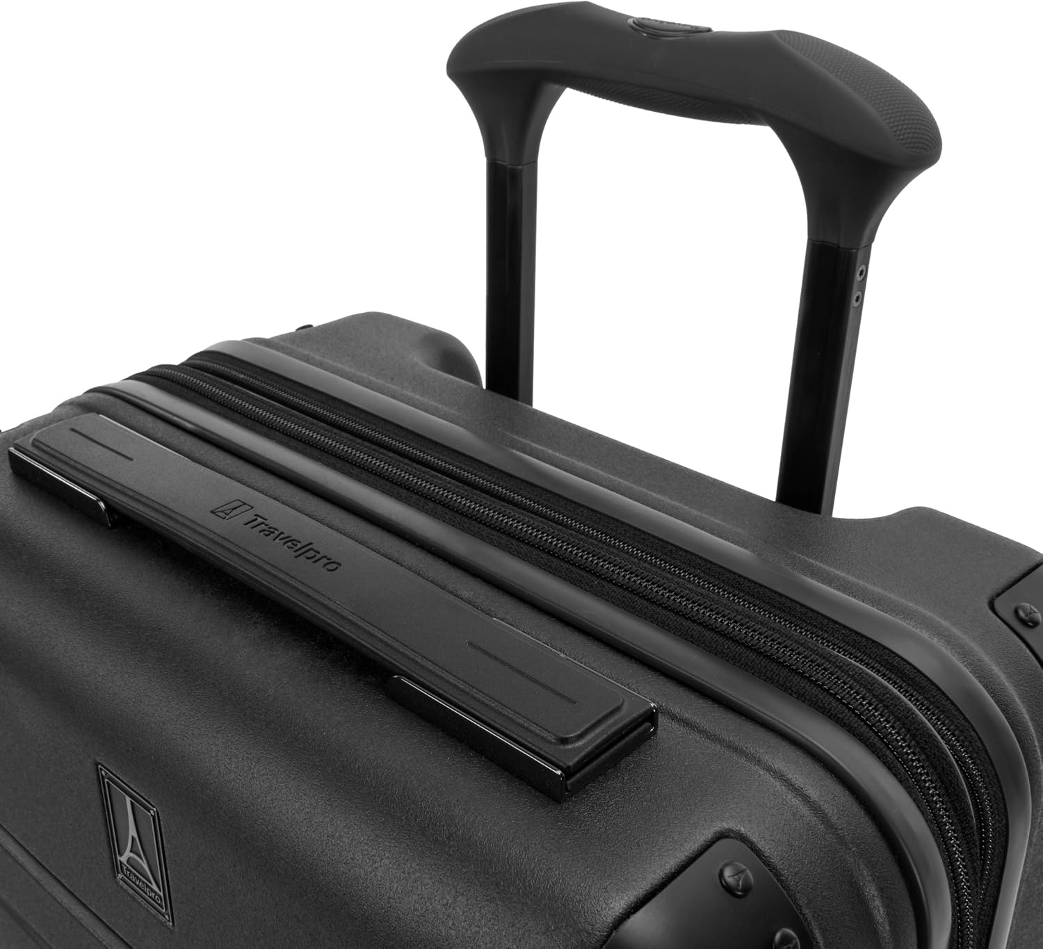 image:imageTravelpro Platinum Elite Hardside CarryOn Luggage Spinner Black 21Inch TSA Lock amp Hard Shell Polycarbonate With 8 Spinner Wheels amp Expandable Design for Business amp Leisure TravelJet Black
