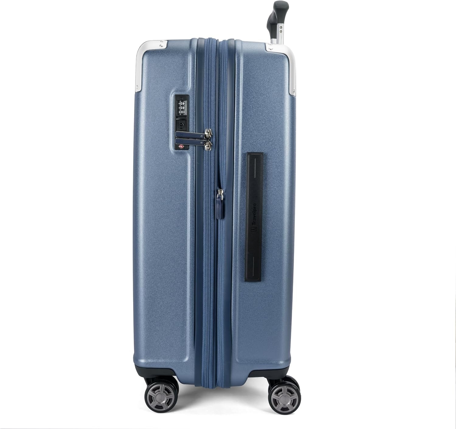 image:imageTravelpro Platinum Elite Hardside CarryOn Luggage Spinner Black 21Inch TSA Lock amp Hard Shell Polycarbonate With 8 Spinner Wheels amp Expandable Design for Business amp Leisure TravelDark Sky Blue