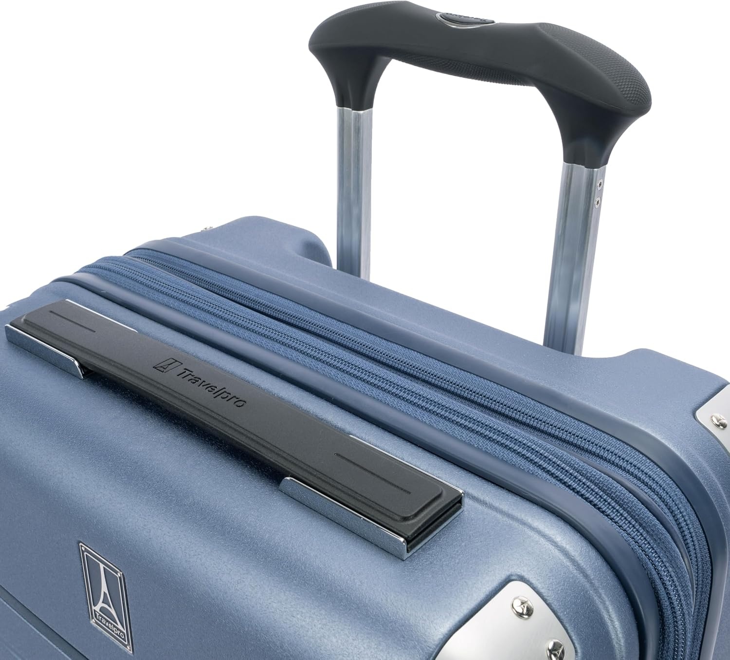 image:imageTravelpro Platinum Elite Hardside CarryOn Luggage Spinner Black 21Inch TSA Lock amp Hard Shell Polycarbonate With 8 Spinner Wheels amp Expandable Design for Business amp Leisure TravelDark Sky Blue