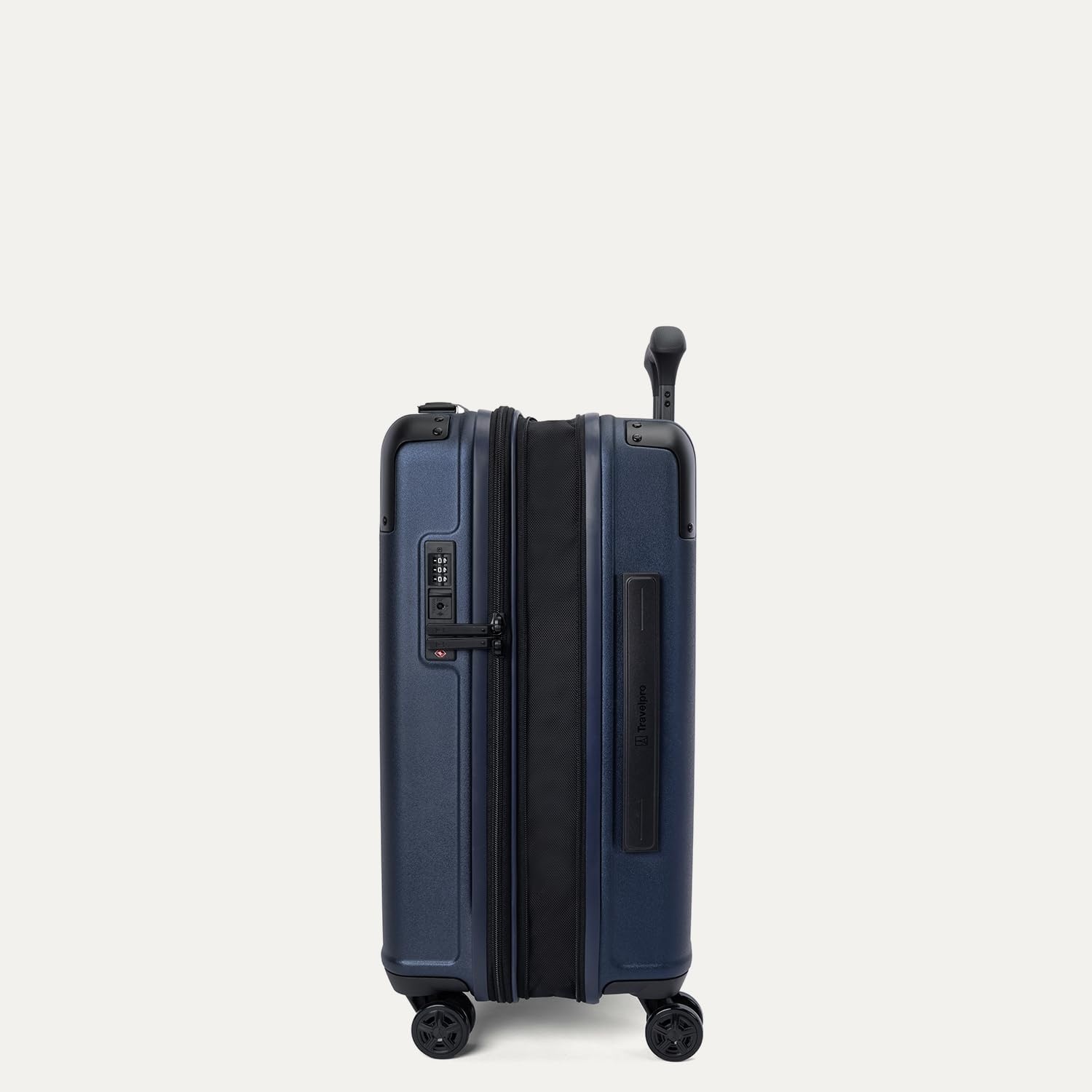 image:imageTravelpro Platinum Elite Hardside CarryOn Luggage Spinner Black 21Inch TSA Lock amp Hard Shell Polycarbonate With 8 Spinner Wheels amp Expandable Design for Business amp Leisure TravelAviator Navy