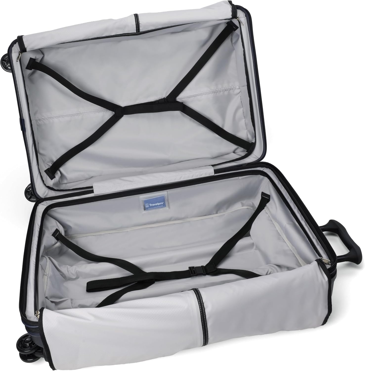 image:imageTravelpro Platinum Elite Hardside CarryOn Luggage Spinner Black 21Inch TSA Lock amp Hard Shell Polycarbonate With 8 Spinner Wheels amp Expandable Design for Business amp Leisure TravelAviator Navy