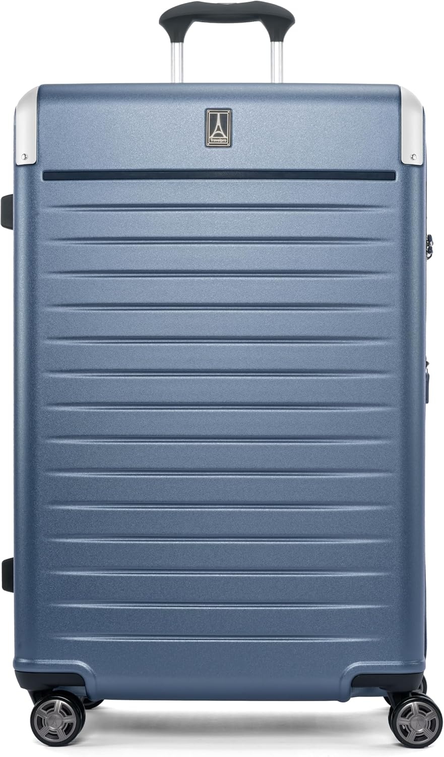 image:imageTravelpro Platinum Elite Hardside CarryOn Luggage Spinner Black 21Inch TSA Lock amp Hard Shell Polycarbonate With 8 Spinner Wheels amp Expandable Design for Business amp Leisure TravelDark Sky Blue