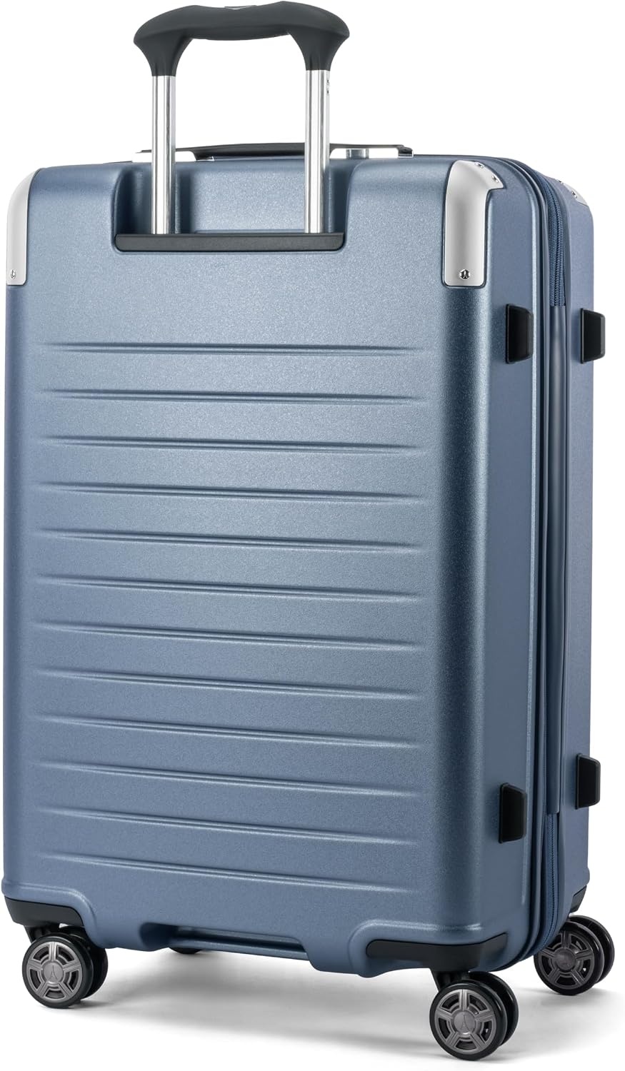 image:imageTravelpro Platinum Elite Hardside CarryOn Luggage Spinner Black 21Inch TSA Lock amp Hard Shell Polycarbonate With 8 Spinner Wheels amp Expandable Design for Business amp Leisure TravelDark Sky Blue